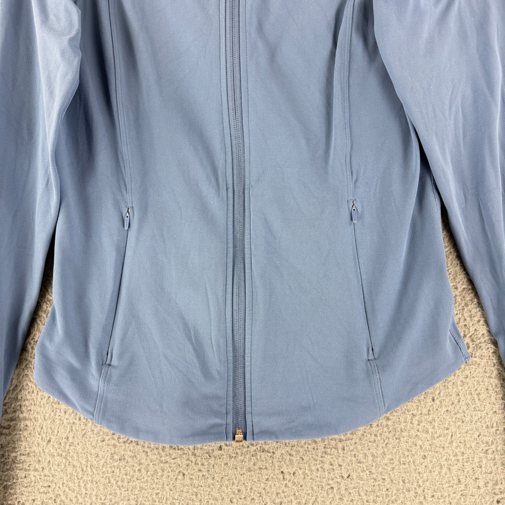 Athleta Salutation Jacket Womens S Blue Full Zip Activewear Stretch 657490-03 - Picture 4 of 15